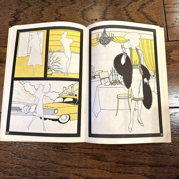 New 80's Vintage Barbie Sticker Fun Fashion Portfolio by Golden Book - Picture 5 of 8